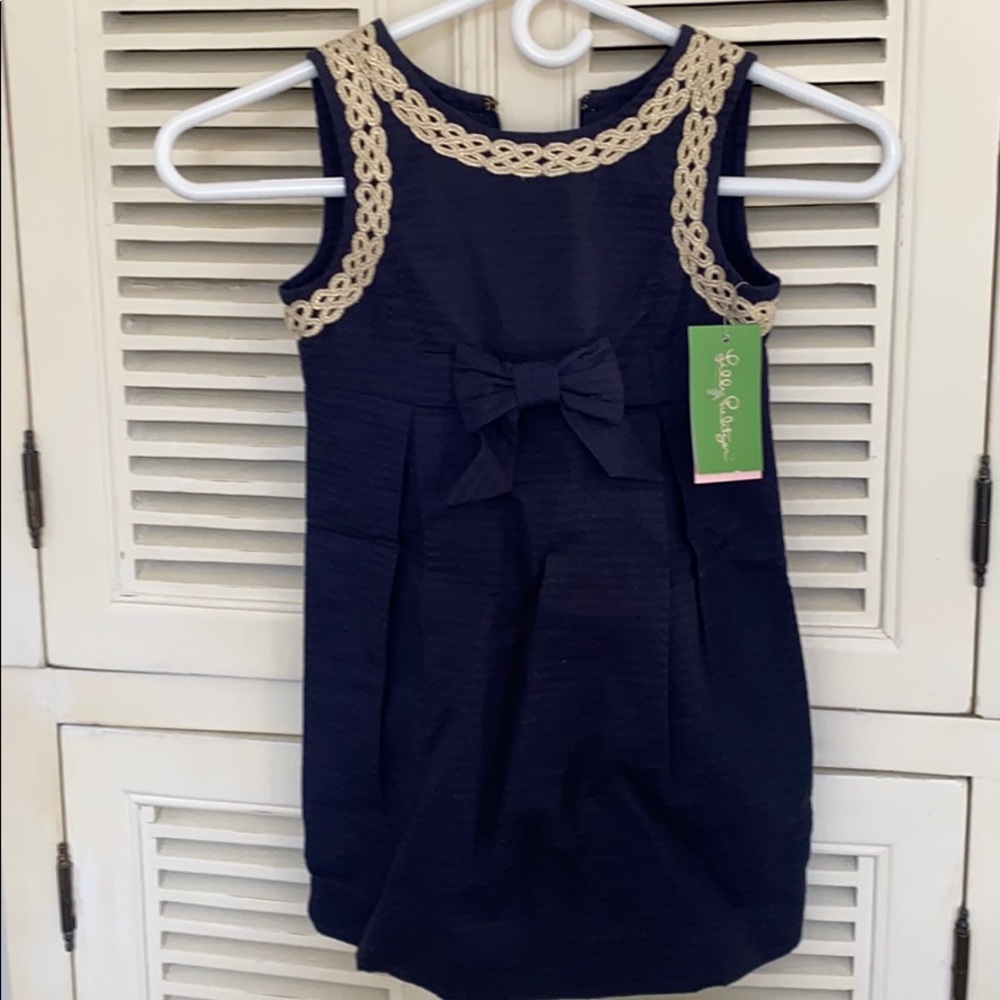 Lilly Pulitzer Girls Mini Evie Dress sz 5